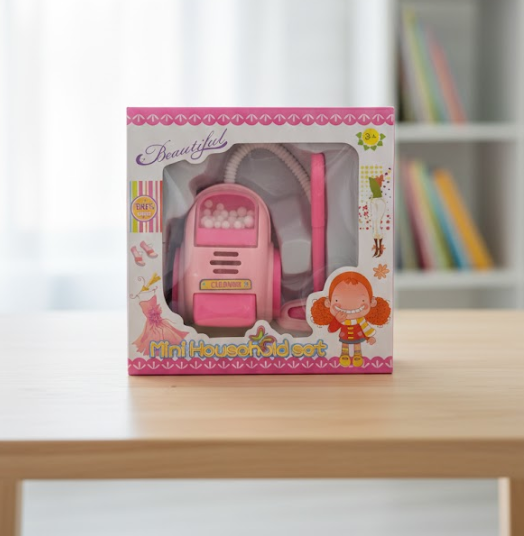 JUGUETE MINI ELECTRODOMESTICO ASPIRADORA