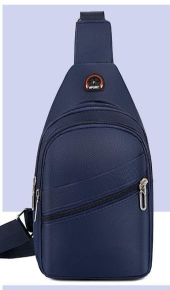 MOCHILA BANDOLERA SPORT AZUL