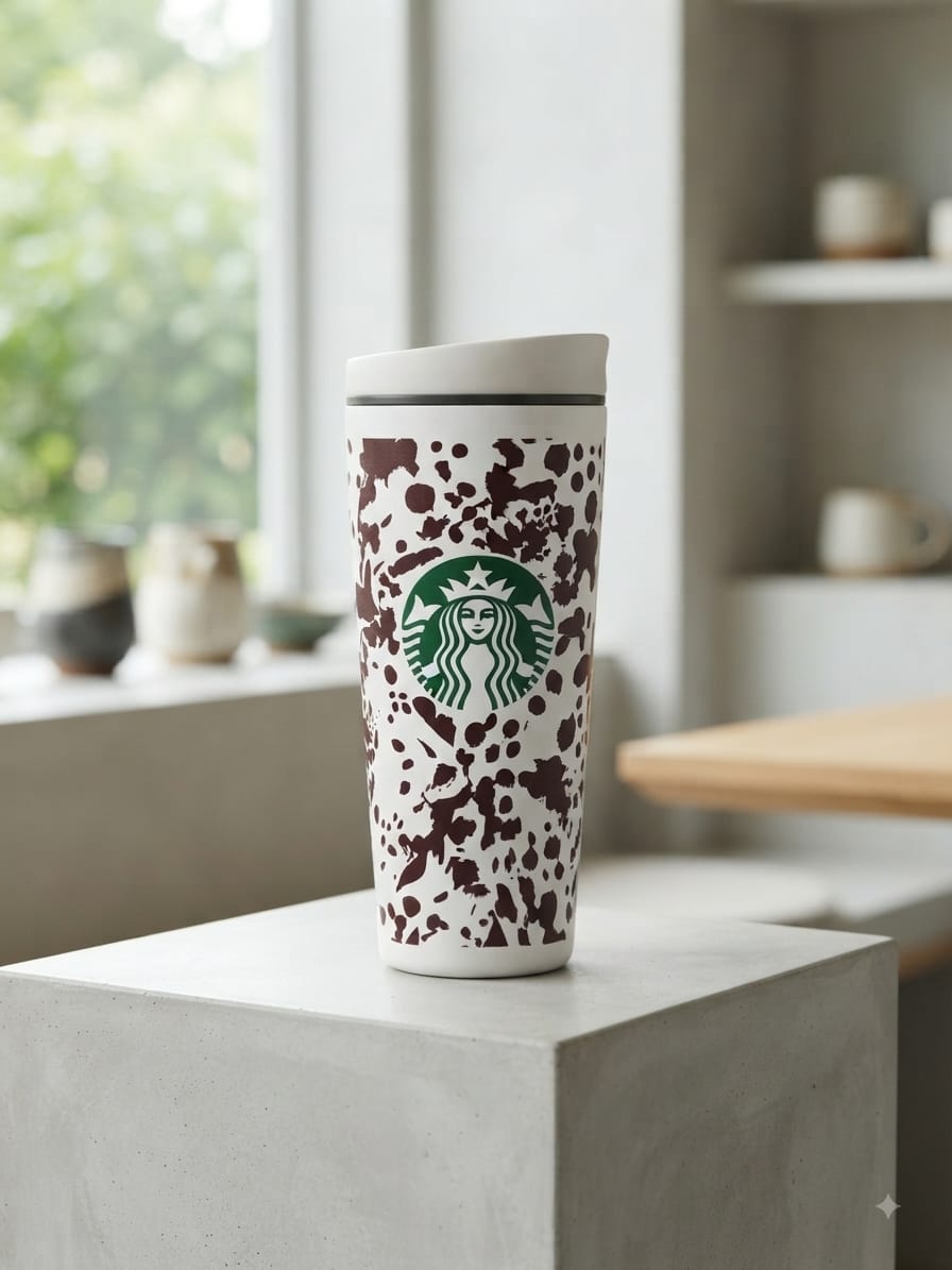 VASO CAFETERO STARBUCKS 20OZ DISEÑOS BLANCO