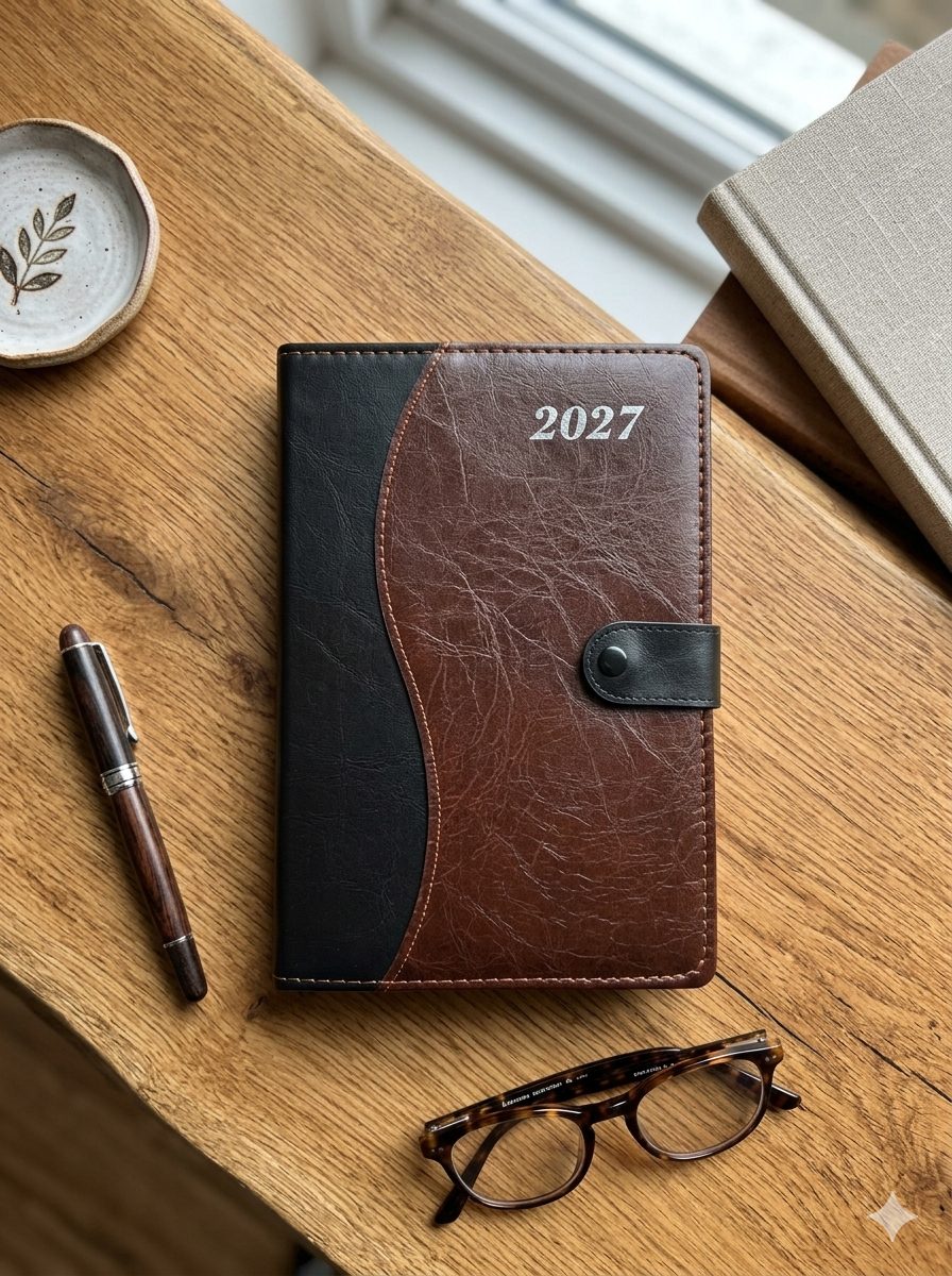 LIBRETA AGENDA 2027 CAFE