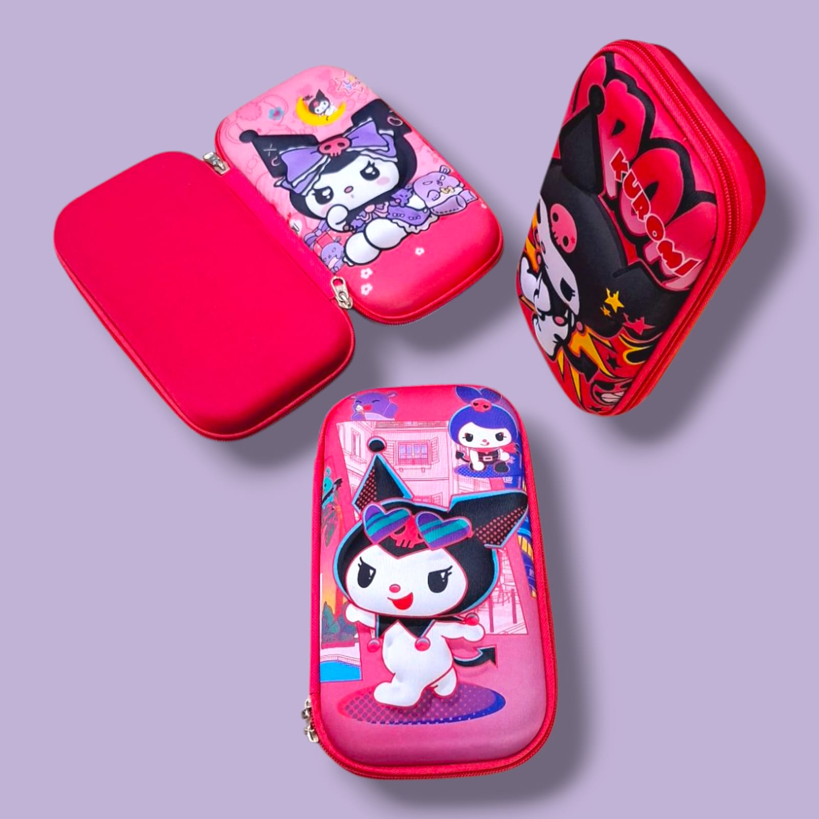 LAPICERA DE PERSONAJES GRANDE 3D KUROMI