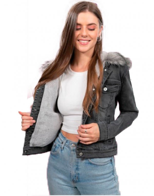 CHAMARRA MEZCLILLA ROOSEVELT 2204 GREY/GREY S