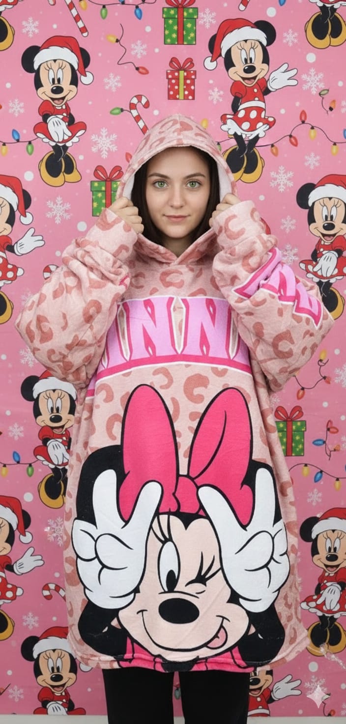 MAXI SUDADERA ADULTO MINNIE