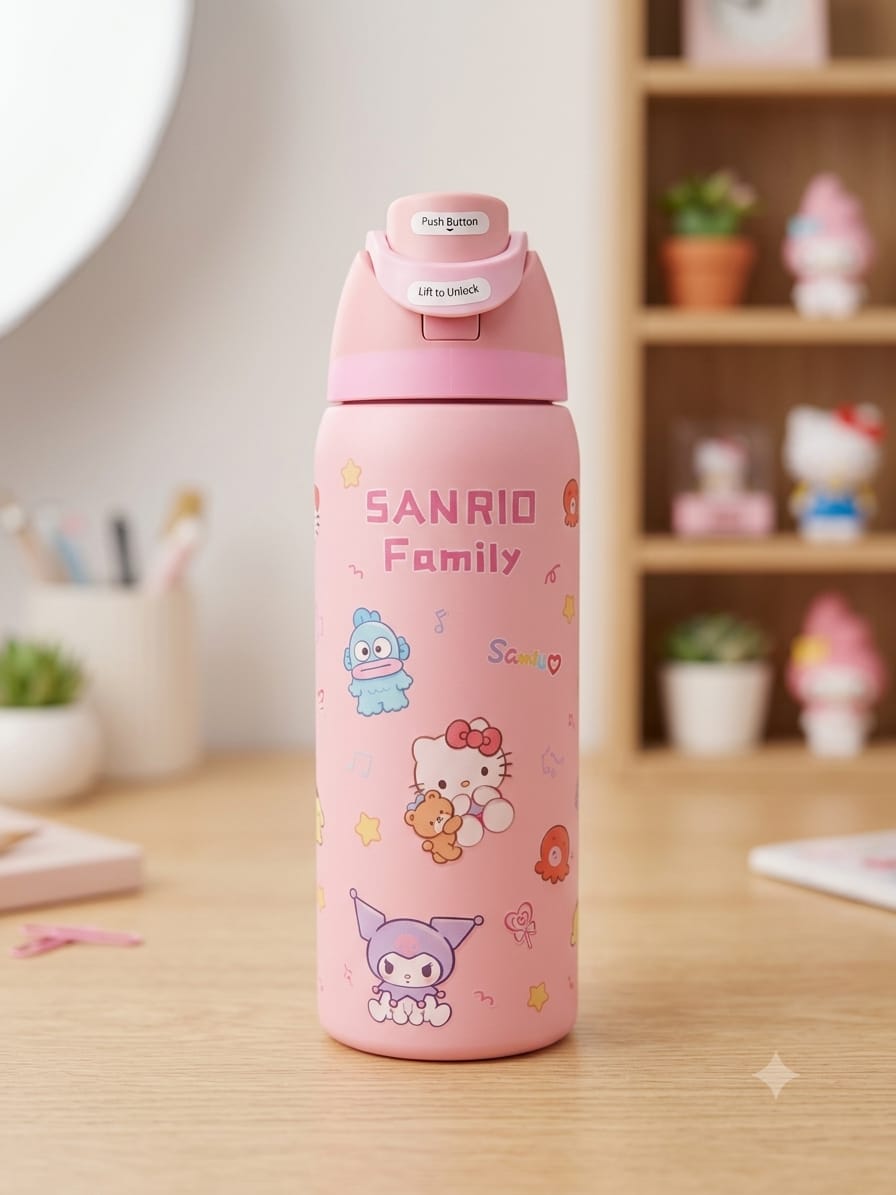 TERMO OWALA SANRIO 32 OZ (945ML) ROSA