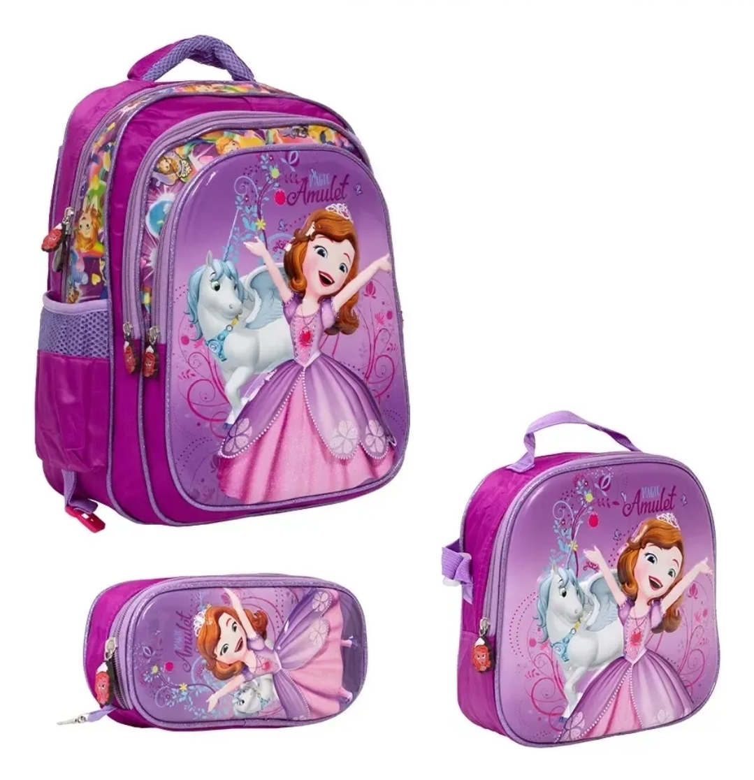MOCHILA COMBO ESCOLAR CON LUZ