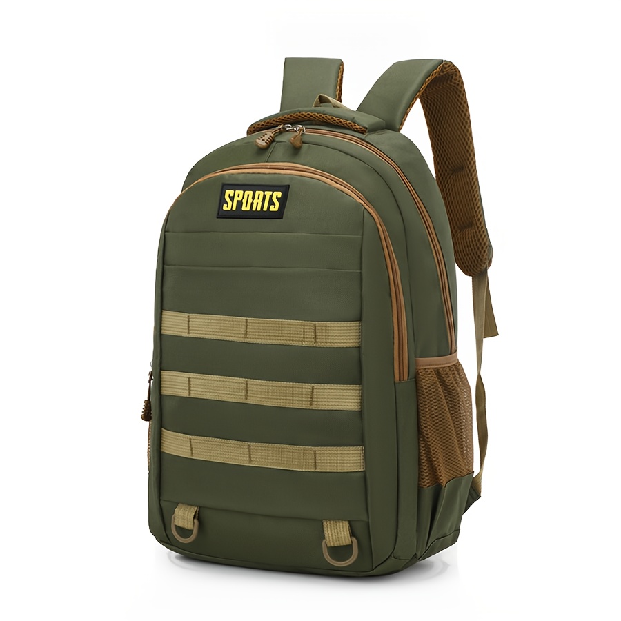 MOCHILA TIPO MILITAR VERDE LISA