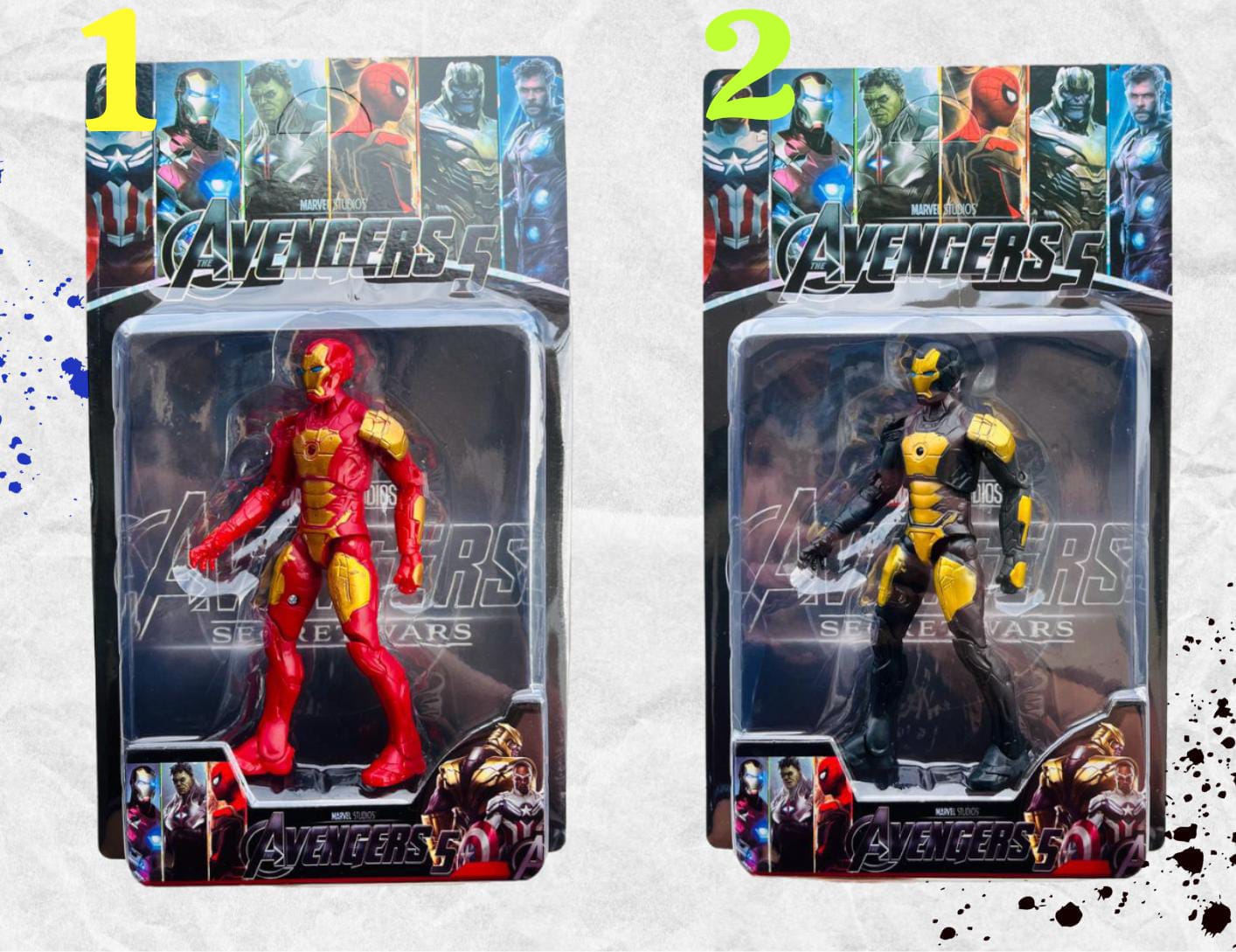 MUÑECO CON LUZ MOD.2 IRON MAN