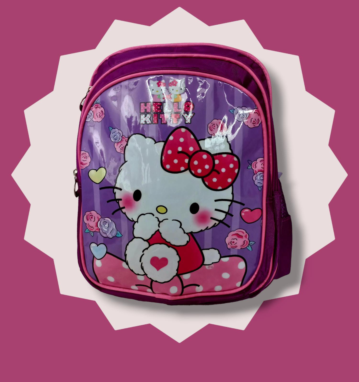 MOCHILA INDIVIDUAL PRIMARIA PERSONAJES HELLO KITTY