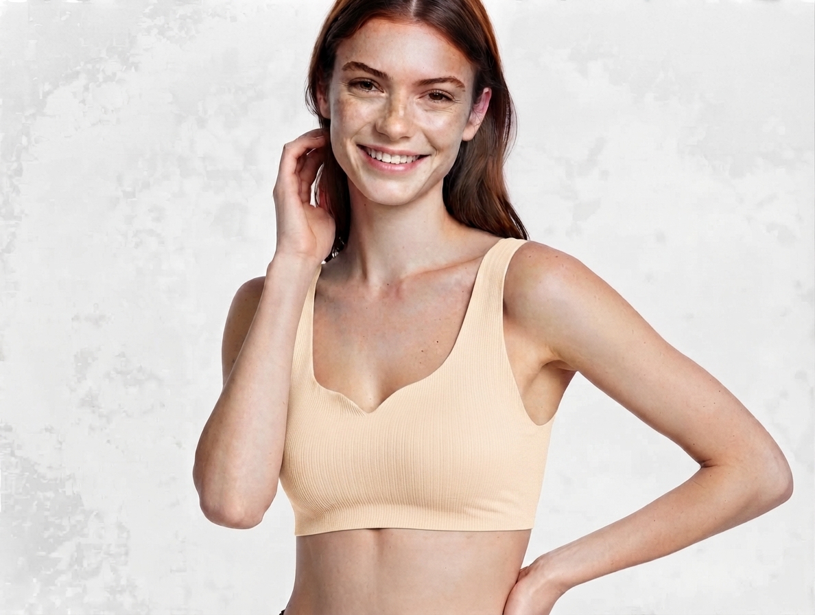 TOP SIN COSTURA BEIGE