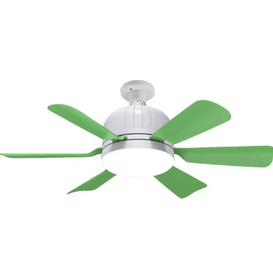 VENTILADOR FOCO DE TECHO VERDE