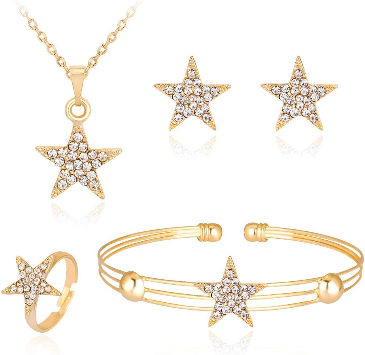 SET DE JOYERIA #55 ESTRELLA