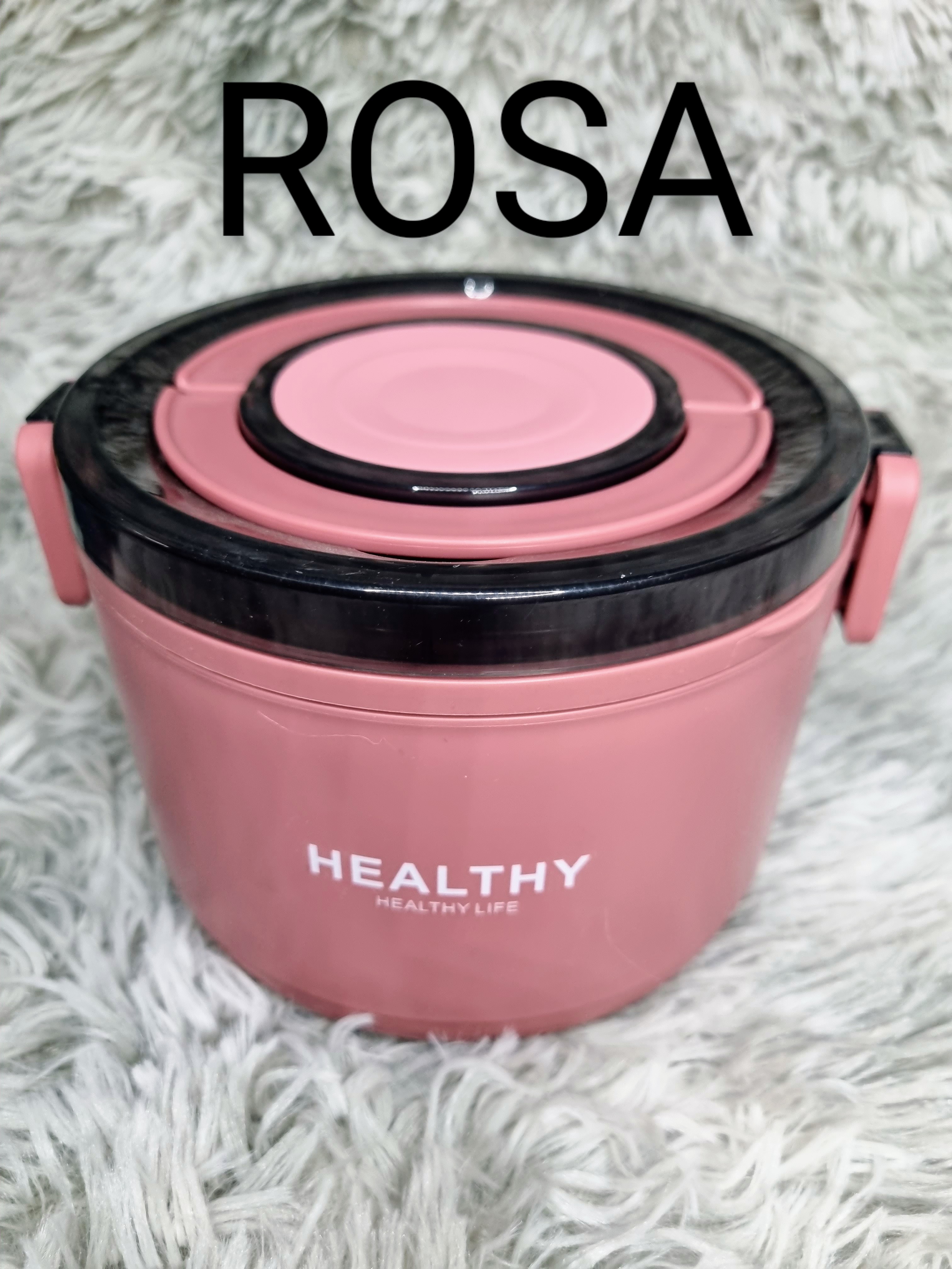 LONCHERA HEALTHY CIRCULAR ROSA
