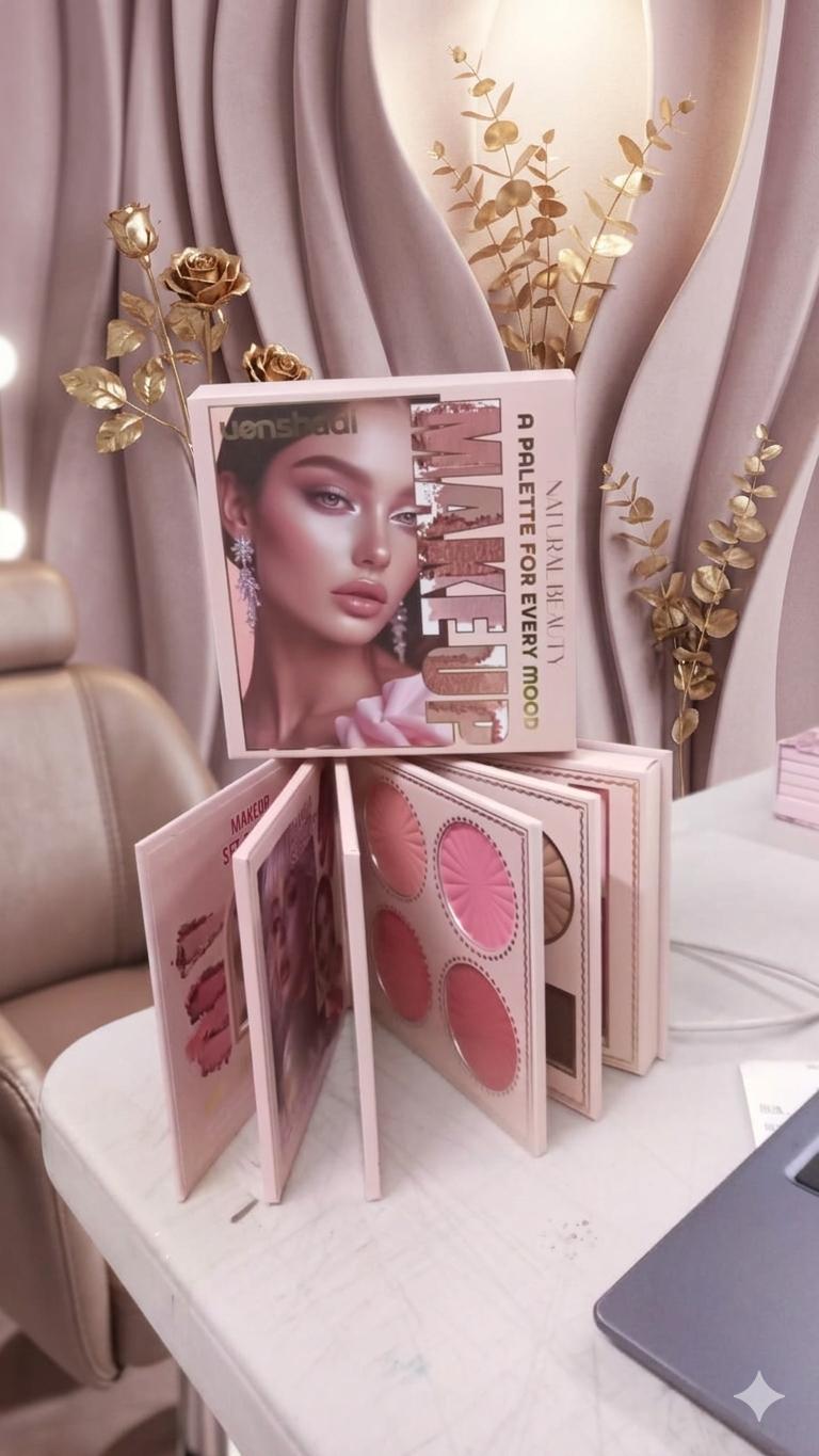 LIBRO PALETA DE MAQUILLAJE TODO EN UNO MAKE UP (3501)