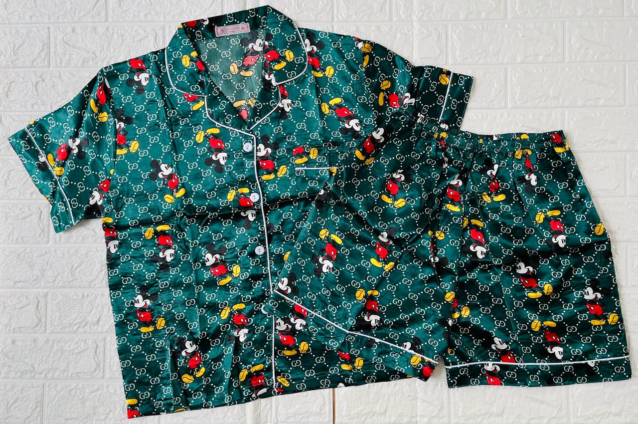 CONJUNTO PIJAMA SHORT UNITALLA MICKEY