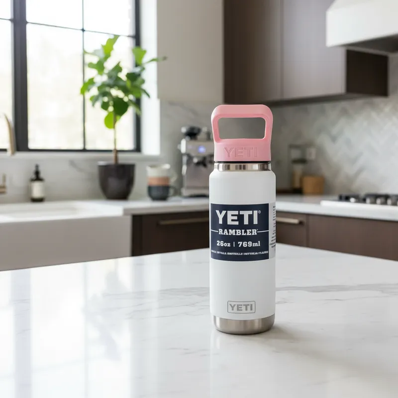 YETI RUMBLER 26 OZ BLANCO BICOLOR