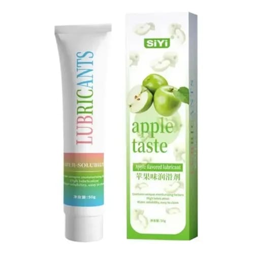 LUBRICANTE CON SABOR MANZANA