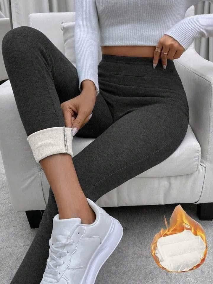 DECENA LEGGINS LISO AFELPADO