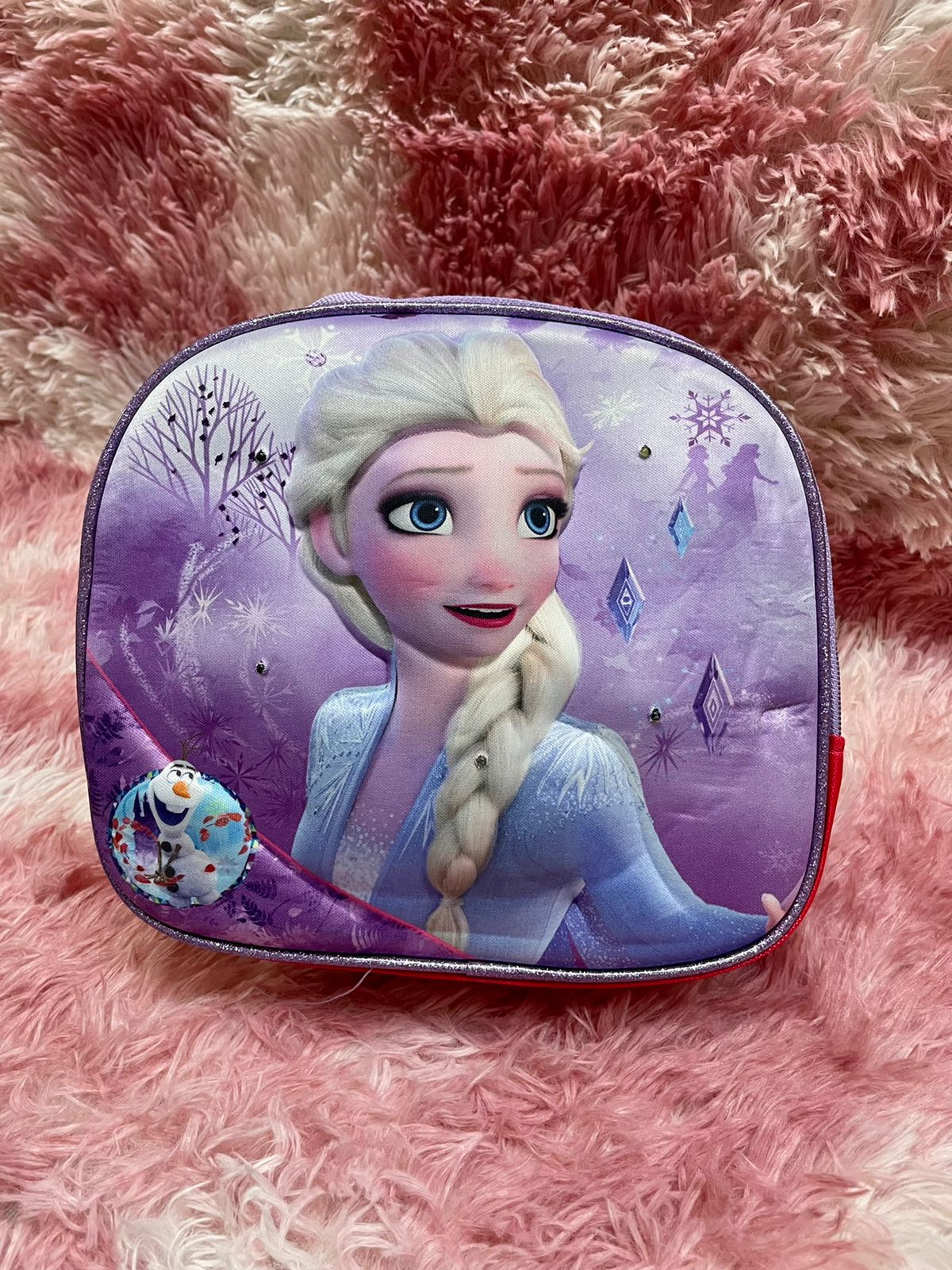 LONCHERA TERMICA LED PERSONAJES FROZEN MODELO 1