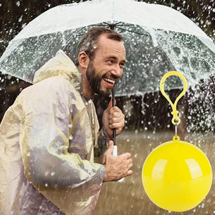 IMPERMEABLE PORTATIL AMARILLO