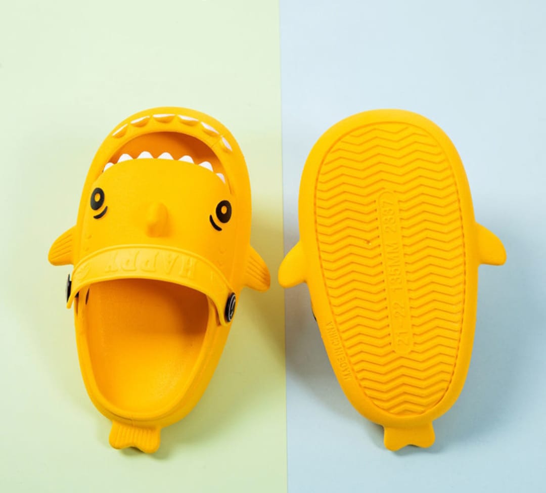 SANDALIAS DE TIBURON PARA NIÑOS NARANJA T-21-22 (14-15cm)