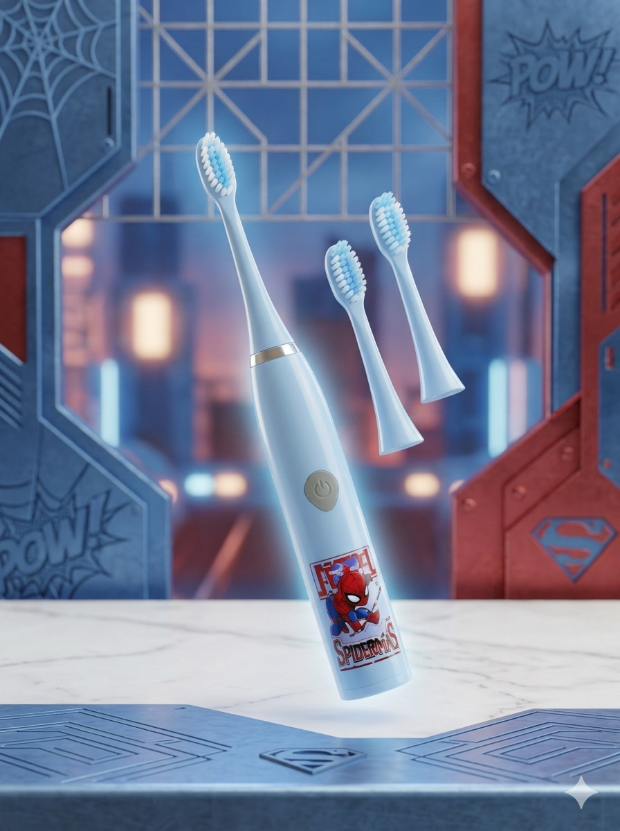 CEPILLO DE DIENTES ELECTRICO SPIDERMAN