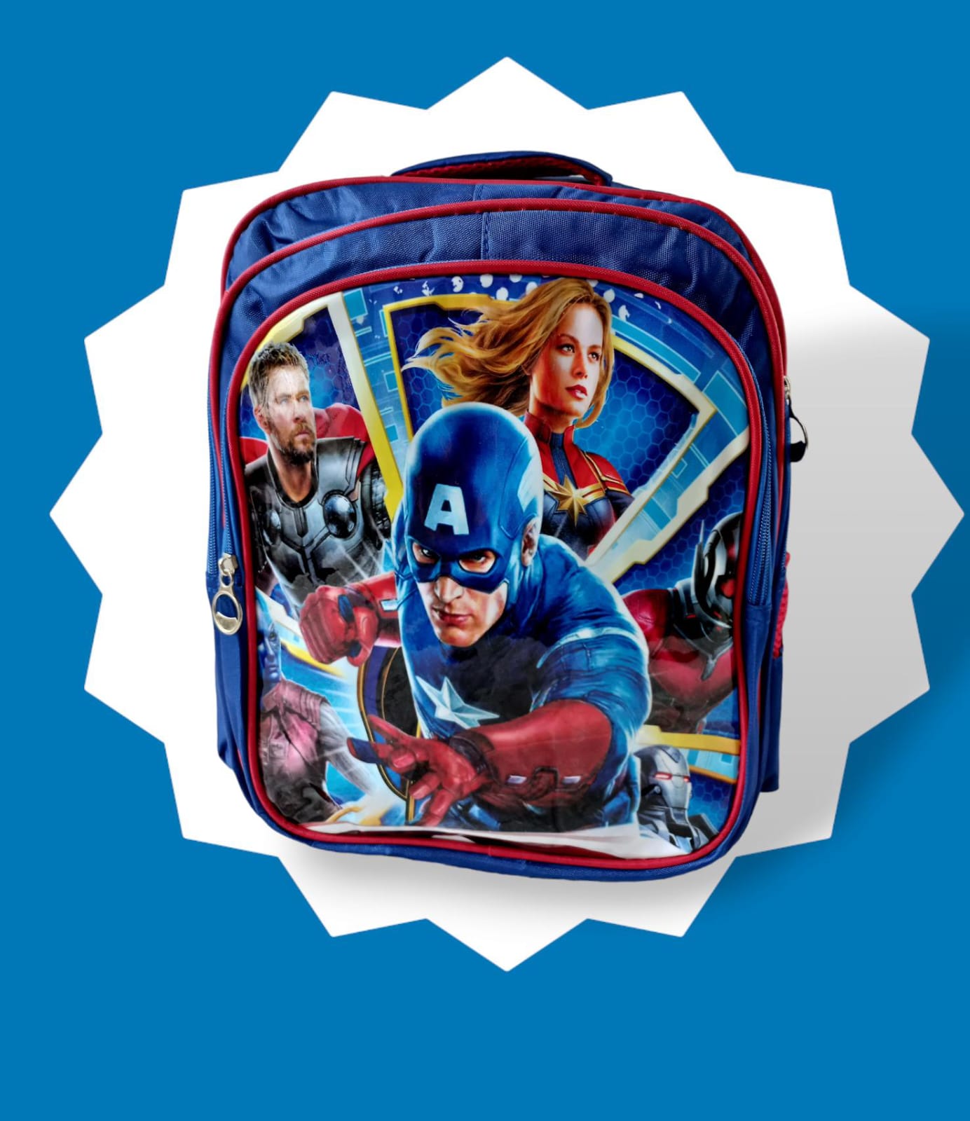 MOCHILA INDIVIDUAL PRIMARIA PERSONAJES AVENGERS