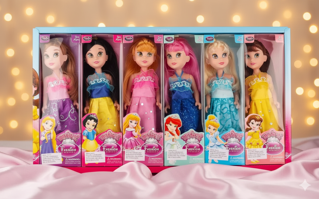 BLISTER DE 6 PRINCESAS