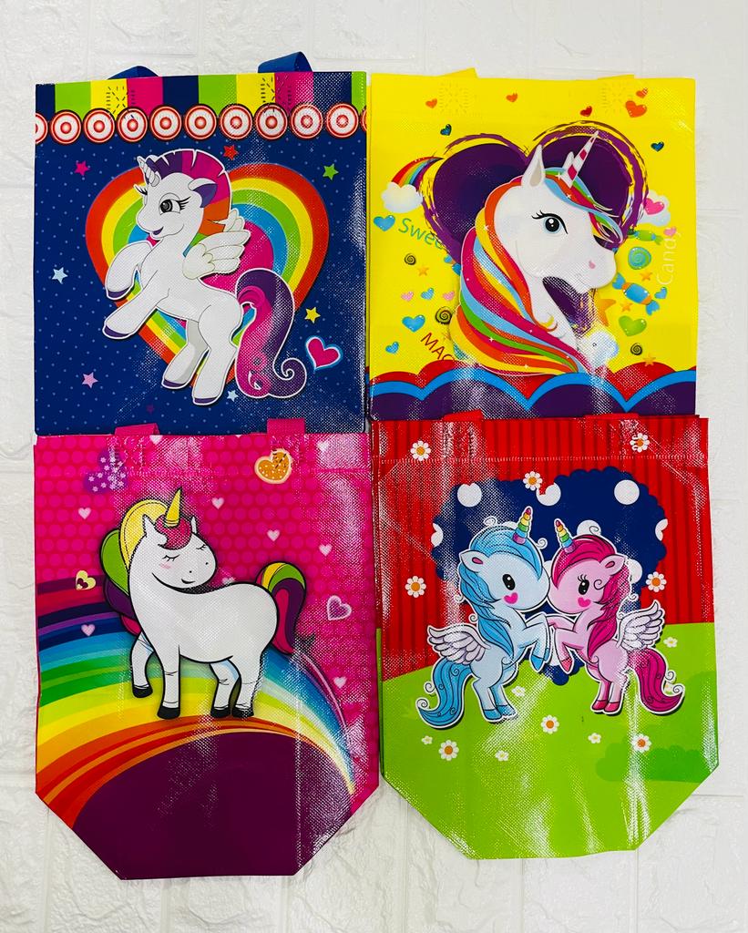 DOCENA DE BOLSAS SURTIDAS UNICORNIO