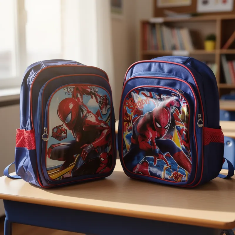 MOCHILA INDIVIDUAL PRIMARIA PERSONAJES SPIDER-MAN