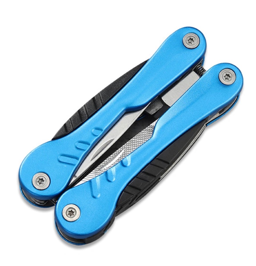PINZA MULTIFUNCIONAL 8 HERRAMIENTAS AZUL