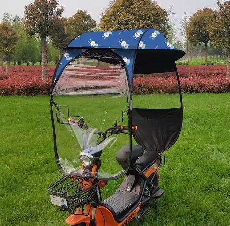 TOLDO PARA MOTOCICLETA AZUL