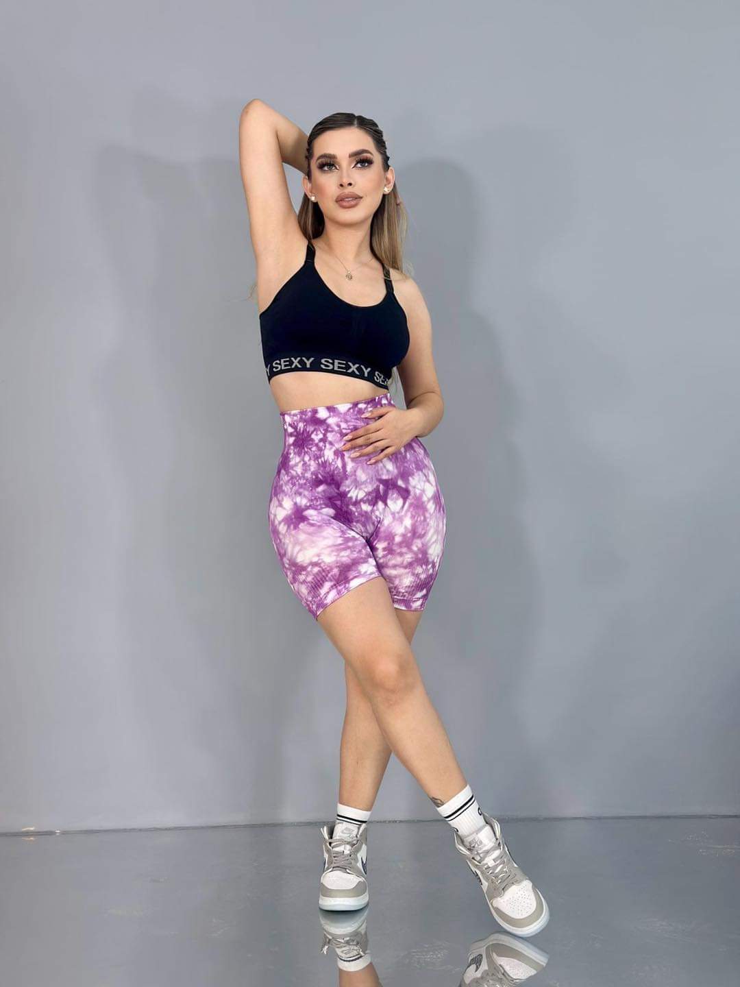 LYCRA TIE DYE MORADO #14