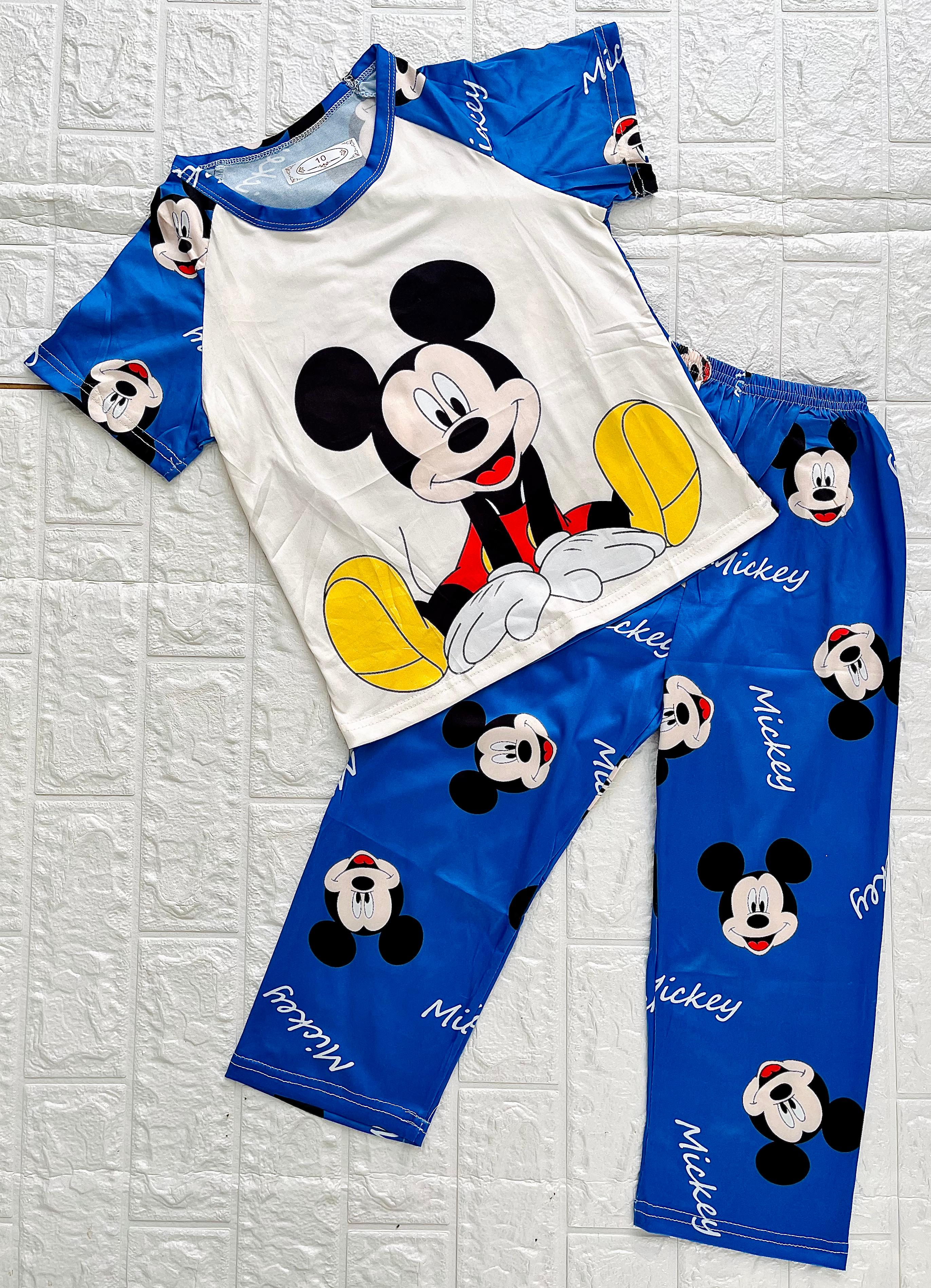 CONJUNTO PIJAMA PANTS NIÑOS MICKEY BLANCO 18