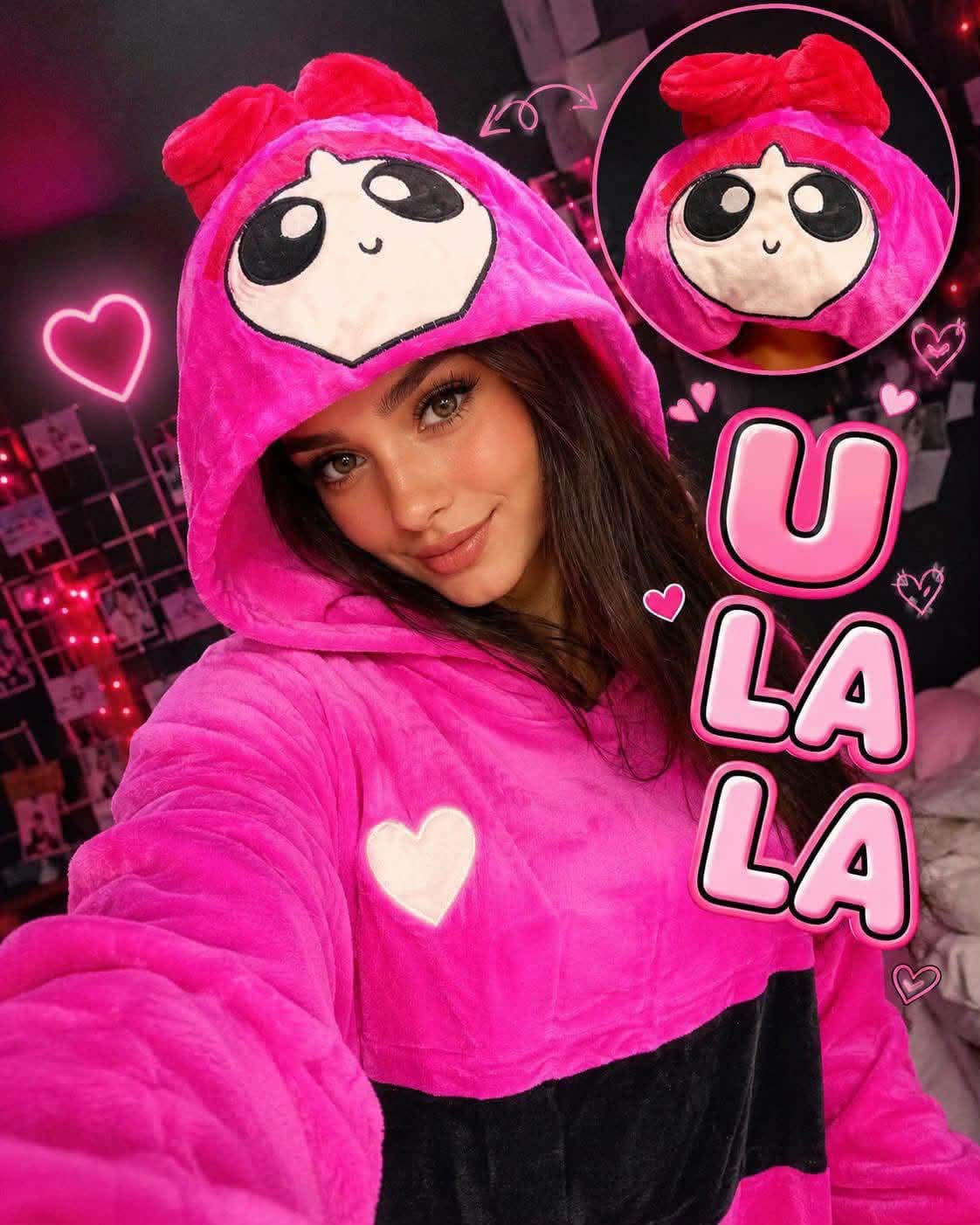 MAXI SUDADERA CHICAS SUPER P. BOMBON M