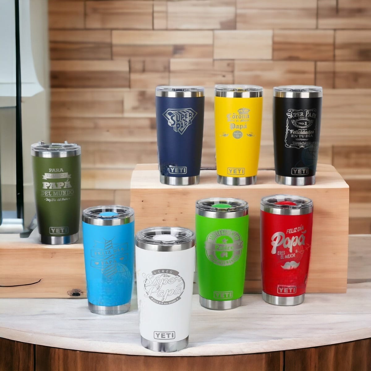 YETI DIA DEL PADRE 20 0NZAS TURQUESA