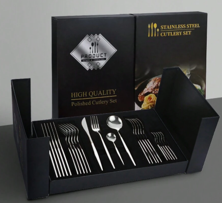 SET DE CUBIERTOS STAINLESS STEEL