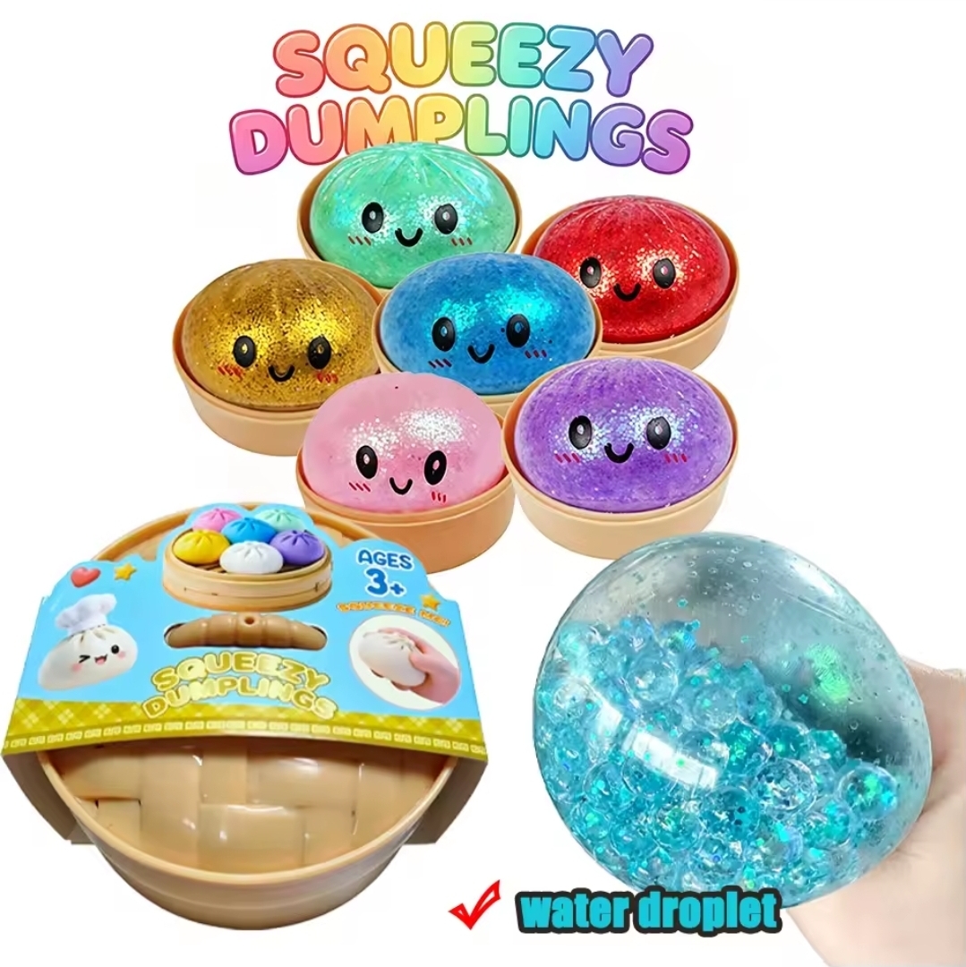 CAJA DE 12 DUMPLINGS SQUISHY CON ORBIT
