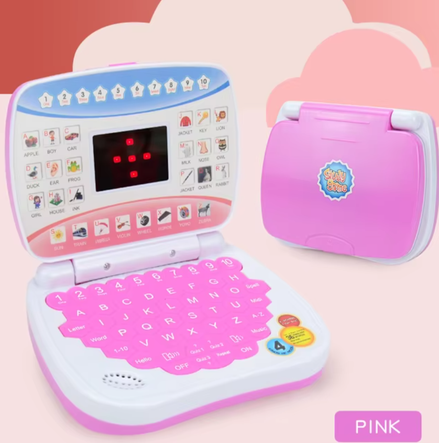 MINI LAPTOP INTERACTIVA ROSA