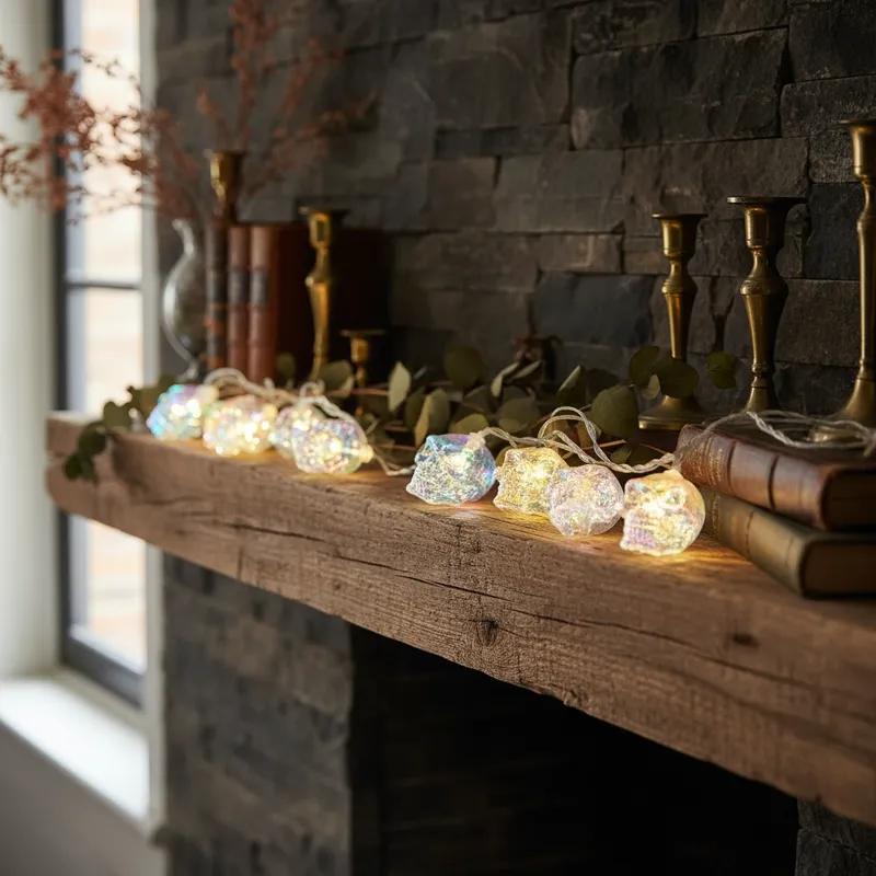 SERIE DE LUCES CALAVERA TORNASOL 2M.