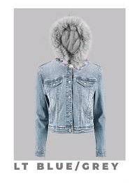 CHAMARRA MEZCLILLA ROOSEVELT 2205 BLUE/GREY S