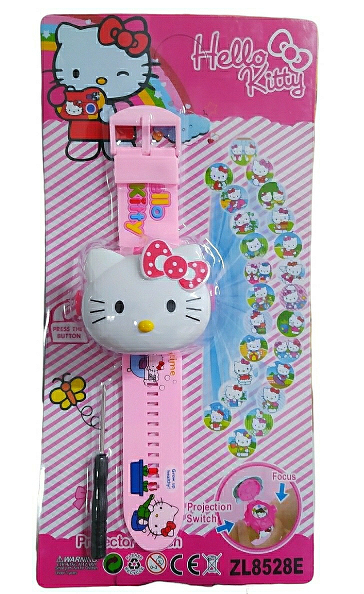 RELOJ PROYECTOR HELLO KITTY