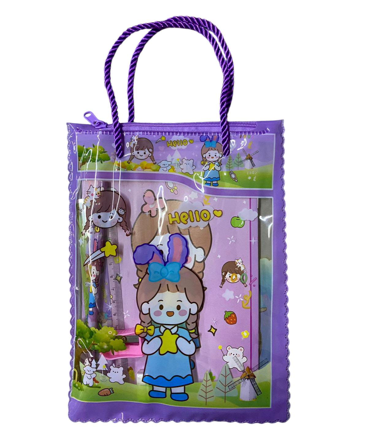 SET CUTTE ESCOLAR MORADO