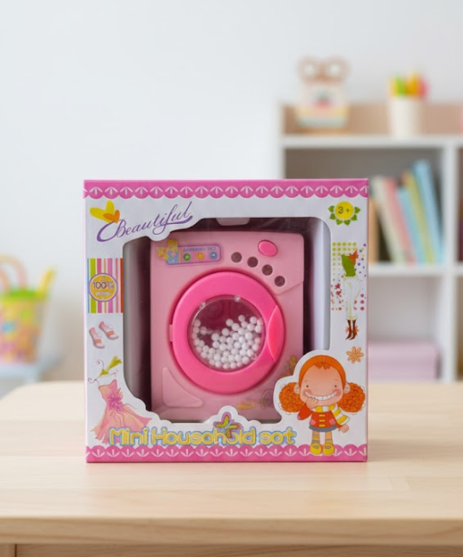 JUGUETE MINI ELECTRODOMESTICO LAVADORA