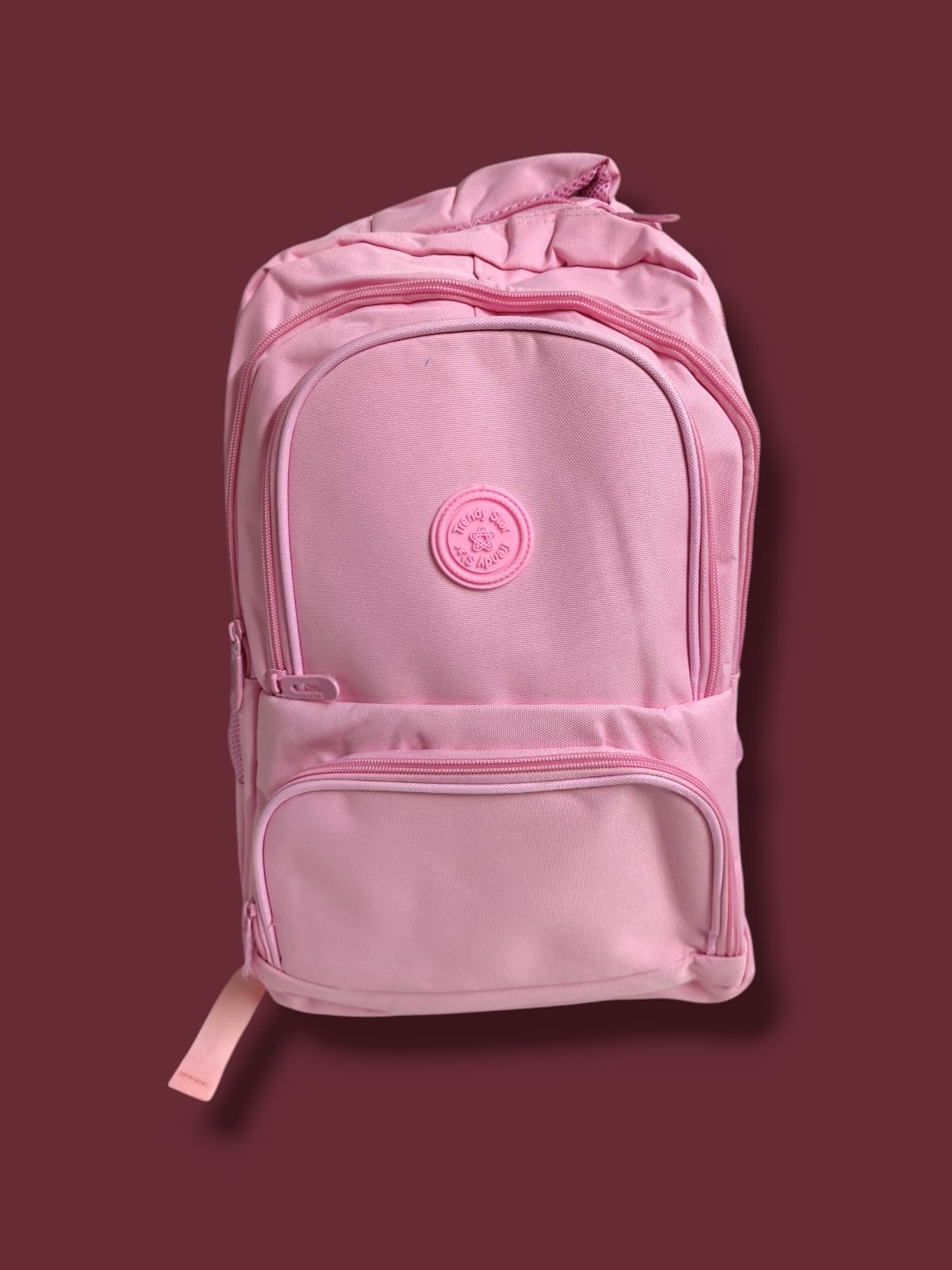 MOCHILA UNISEX TRENDY STAR ROSA CHICLE