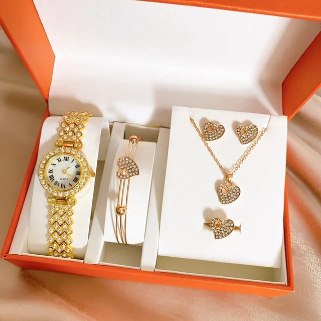 SET DE JOYERIA #55 CORAZON