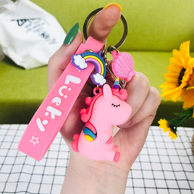 LLAVERO UNICORNIO ROSA