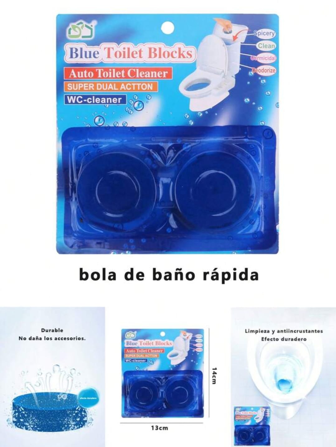 PASTILLAS PARA BAÑO