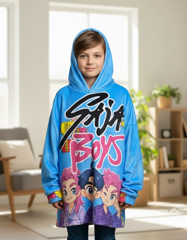 MAXI SUDADERA NIÑOS SAJA BOY