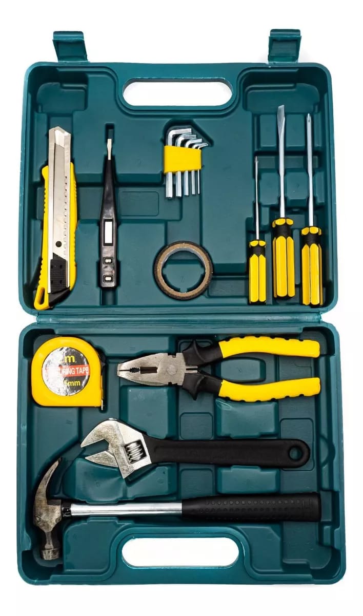 SET DE HERRAMIENTA CON MARTILLO 16 PZ