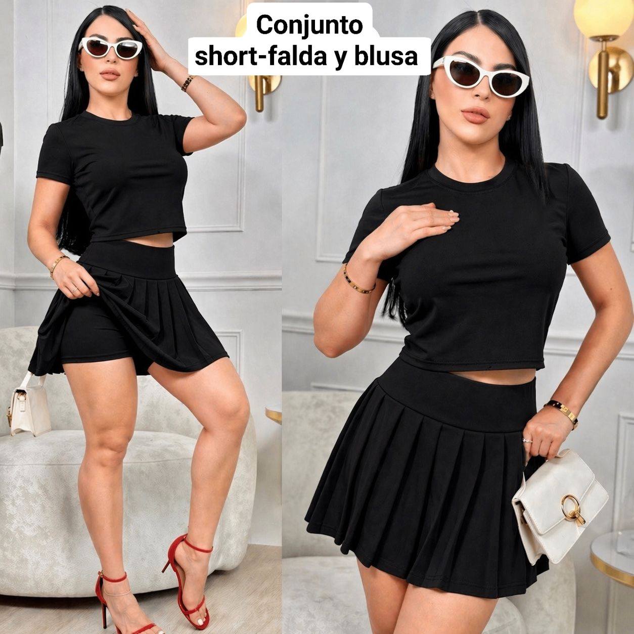 CONJUNTO FALDA Y TOP